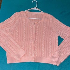 American Eagle Cable Knit Cardigan